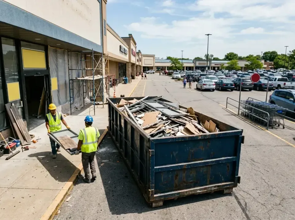retail-store-renovation-debris-003 — frequently asked questions, Roll-off Dumpster Rentals in Norcross, GA